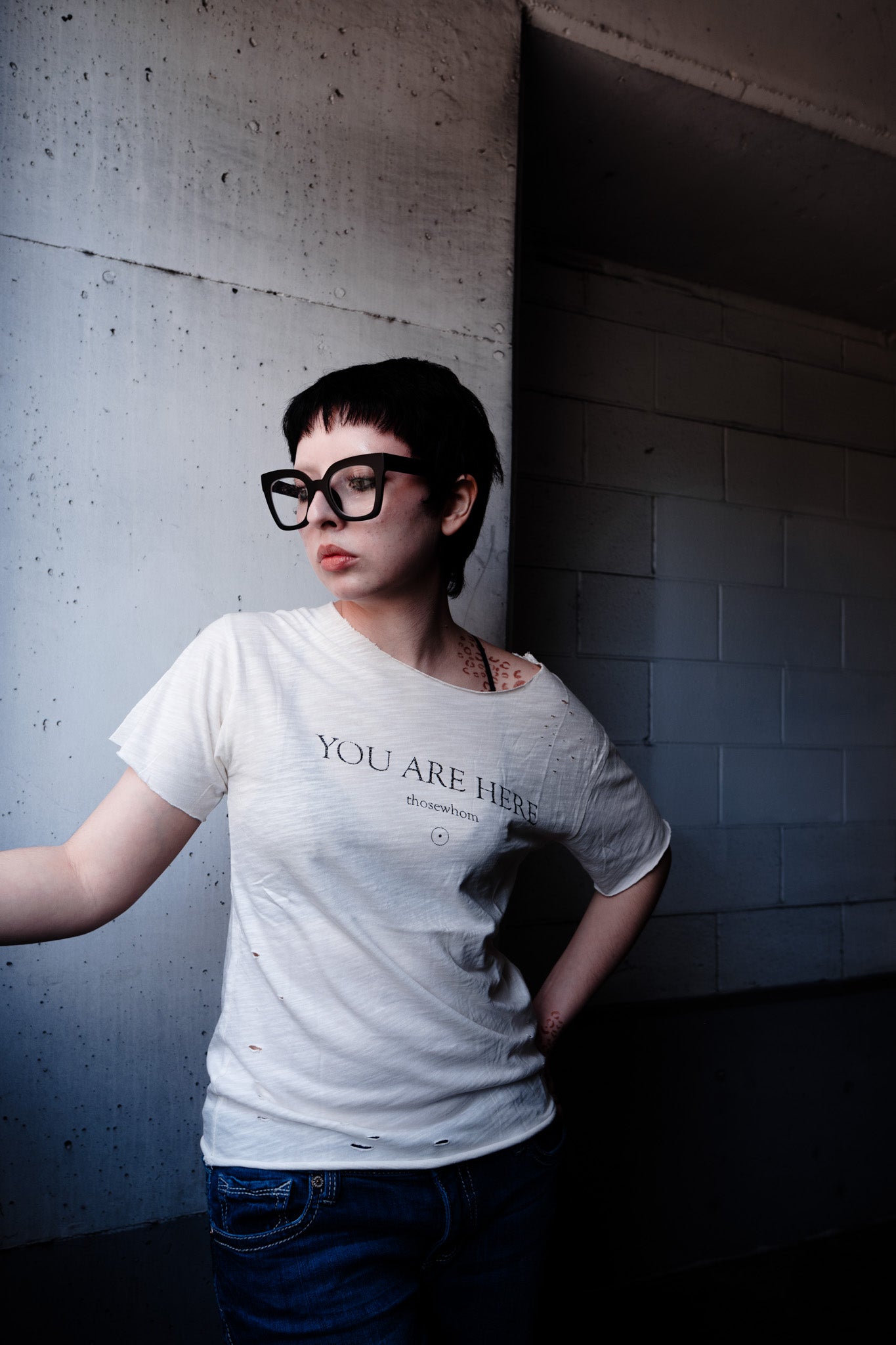YOU ARE HERE TEE
